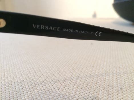 versace sunglasses code check|Versace authentication check.